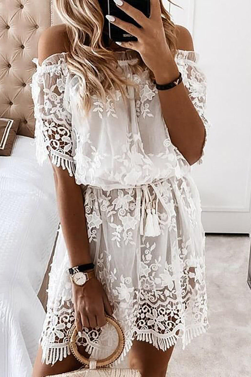 Beautifully Finished Dress in a Timeless Design