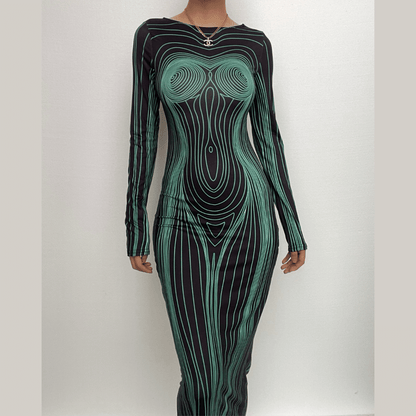 Classic Vintage Dress with a Flattering Fit