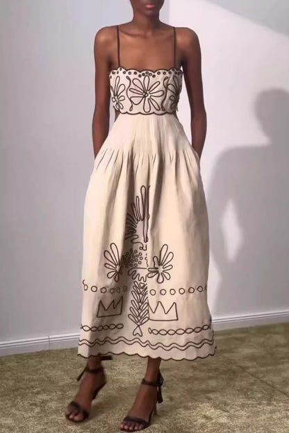 Classic Vintage Dress with a Flattering Fit