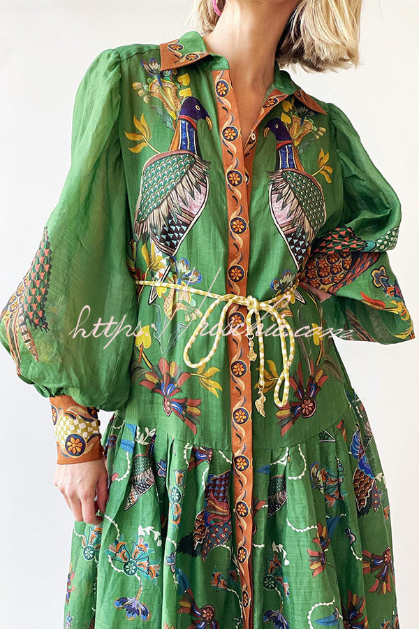 A Vintage Style Dress with Delicate Timeless Details