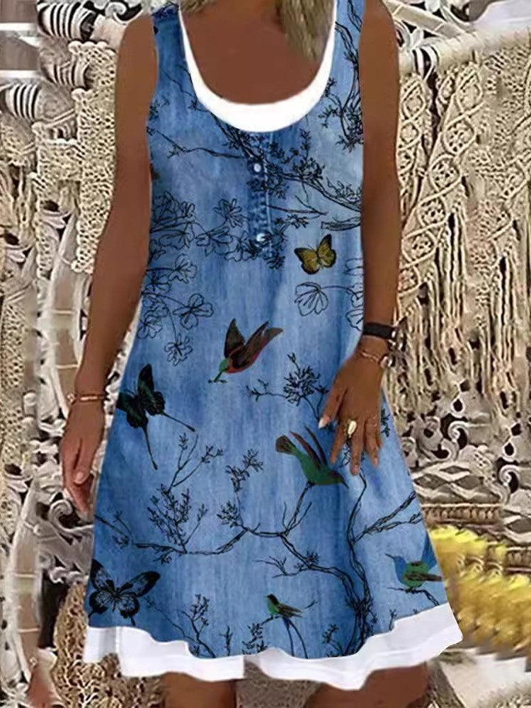 Classic Vintage Dress with a Flattering Fit