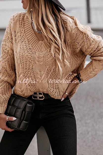 A Vintage Style Sweater with Delicate Timeless Details