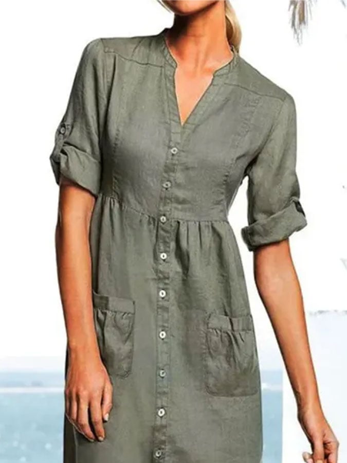 Classic Vintage Dress with a Flattering Fit
