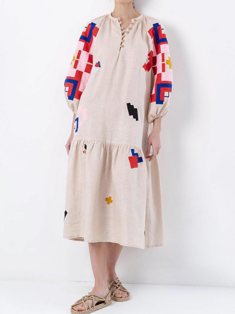 A Vintage Style Dress with Delicate Timeless Details