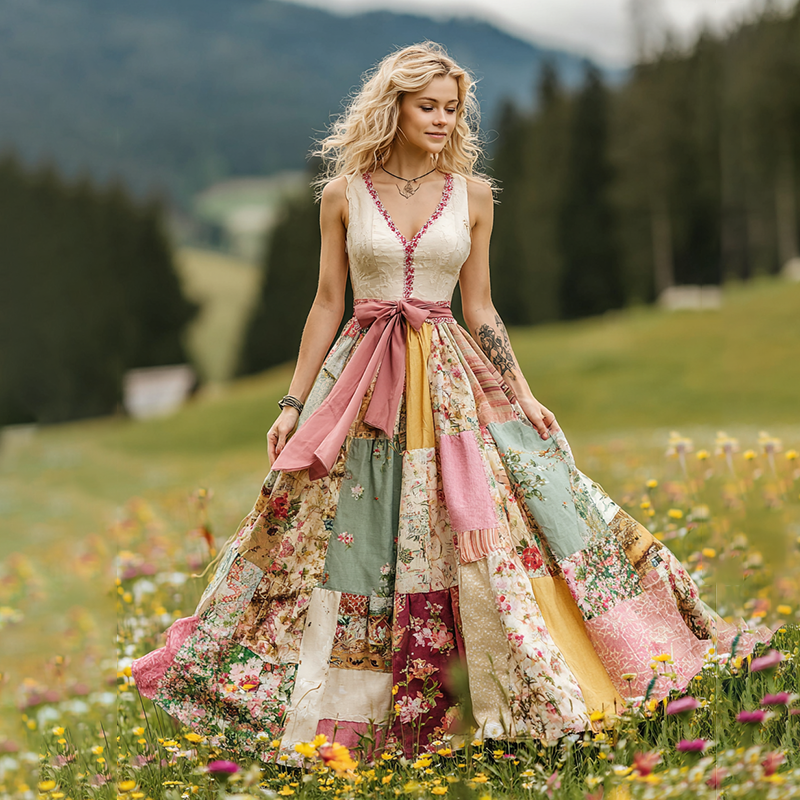 Vintage Inspired Dress with a Contemporary Edge