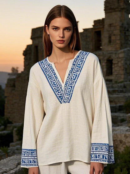 Vintage Inspired Blouse with a Contemporary Edge
