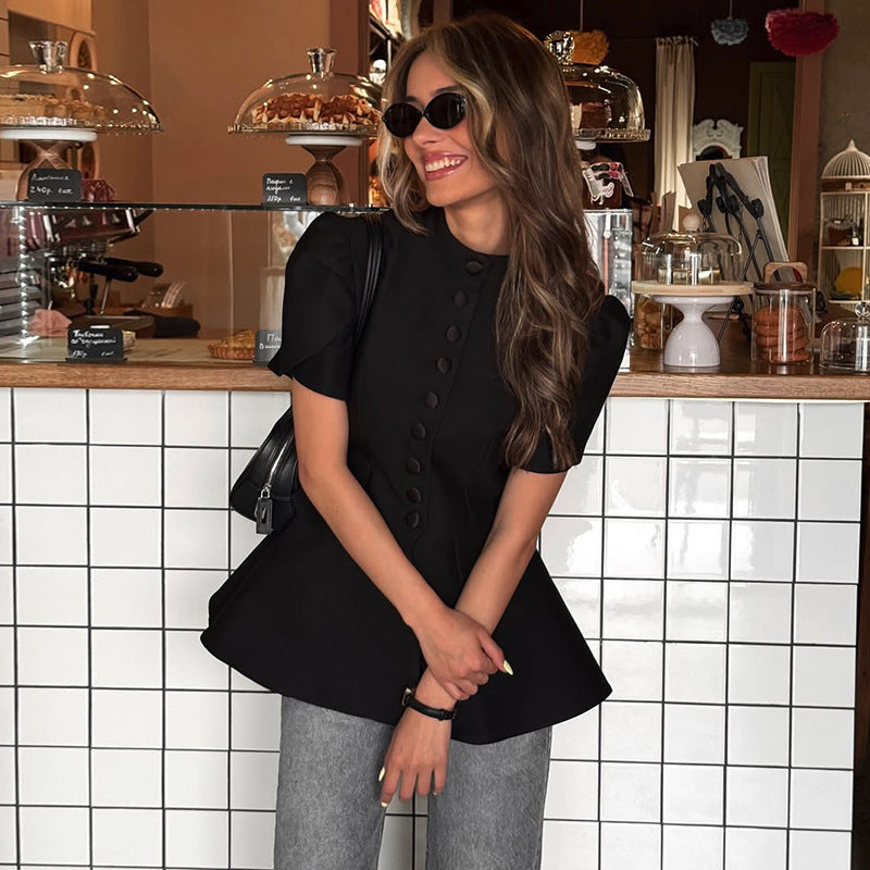 Vintage Inspired Blouse with a Contemporary Edge