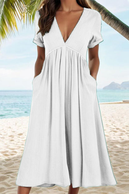 A Vintage Style Dress with Delicate Timeless Details