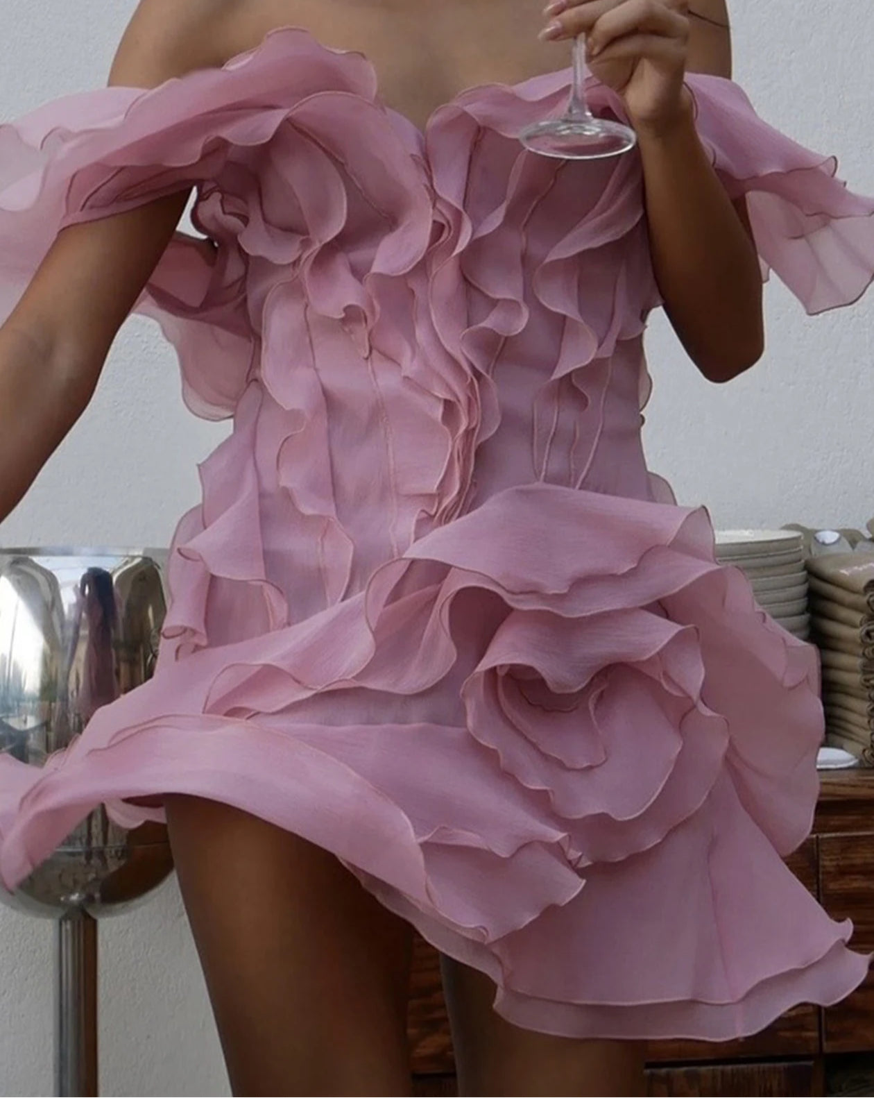 Gracefully Styled Dress for Any Occasion