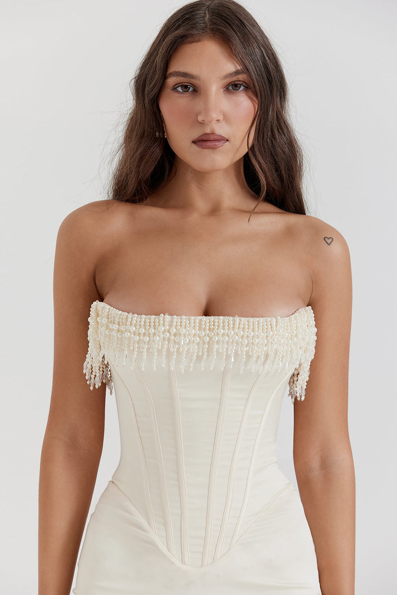 A Vintage Style Dress with Delicate Timeless Details