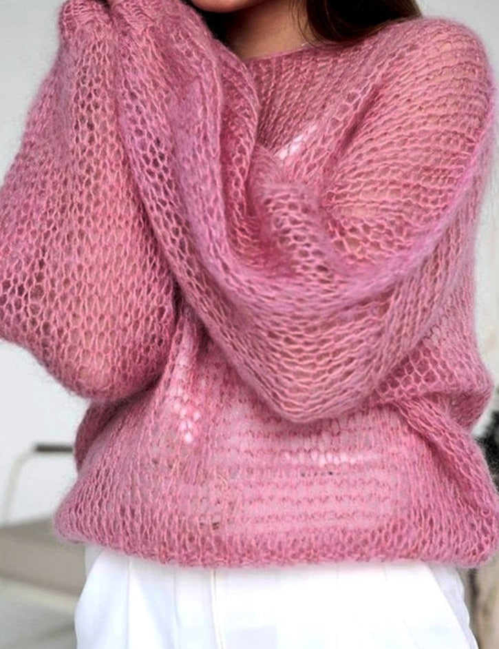Classic Vintage Sweater with a Flattering Fit