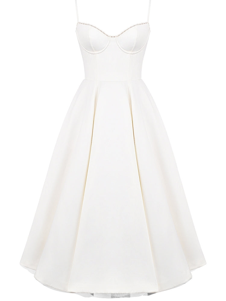 A Vintage Style Dress with Delicate Timeless Details