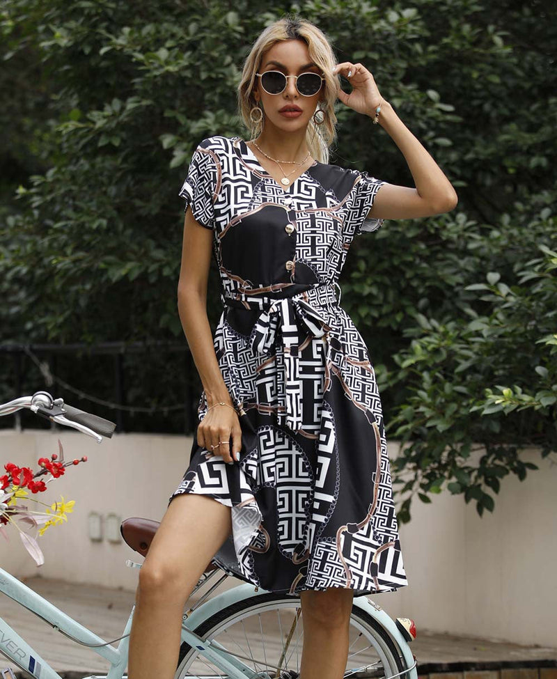 Elegantly Styled Dress for Everyday Wear