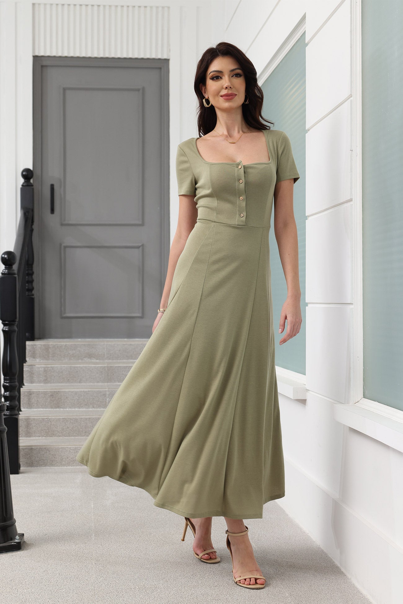 A Vintage Style Dress with Delicate Timeless Details