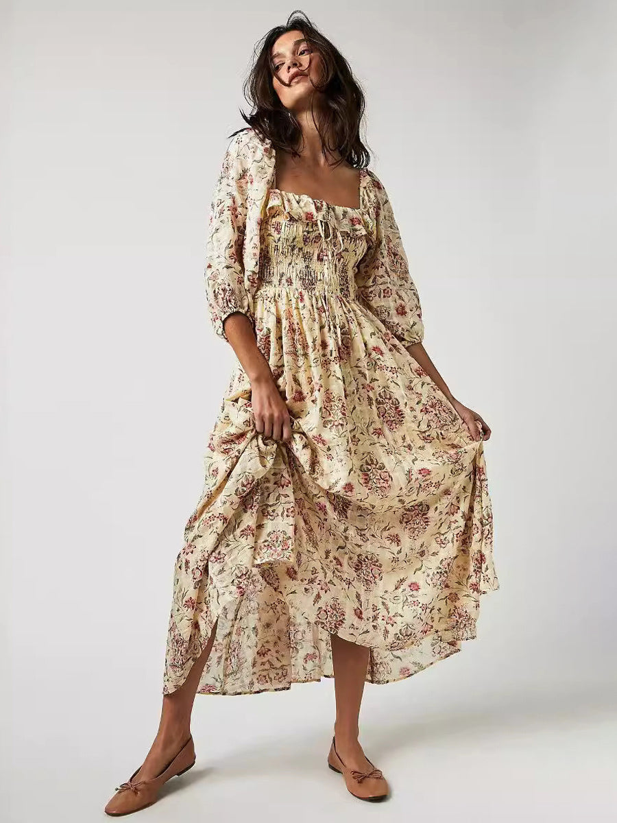 A Vintage Style Dress with Delicate Timeless Details