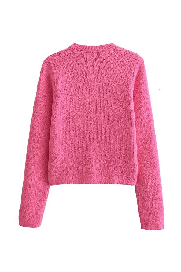 Well Tailored Cardigan with a Graceful Silhouette