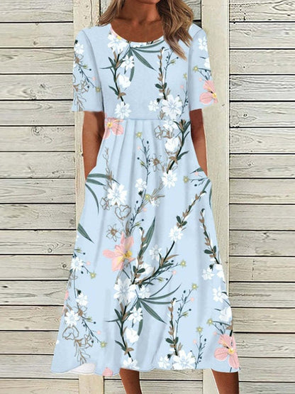 Classic Vintage Dress with a Flattering Fit