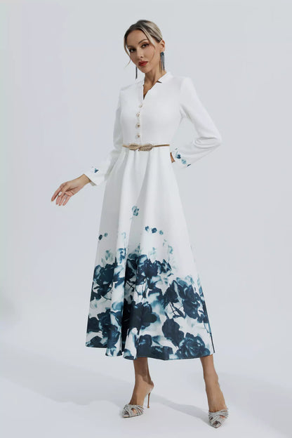 Classic Vintage Dress with a Flattering Fit