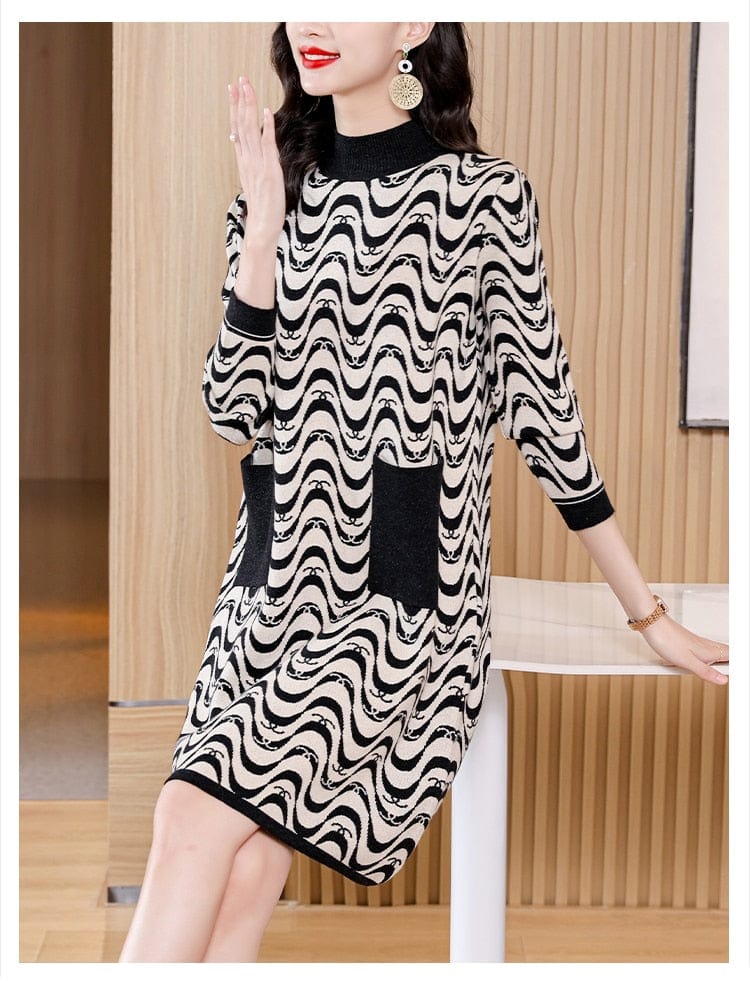 Vintage Inspired Sweater with a Contemporary Edge