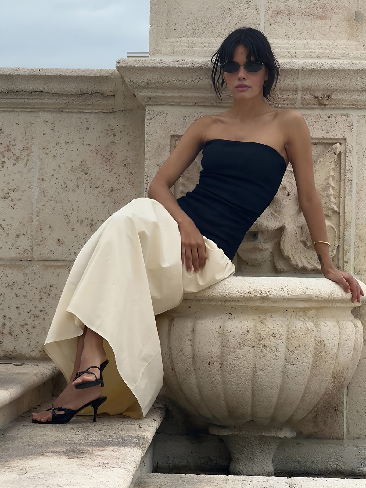 A Vintage Style Dress with Delicate Timeless Details