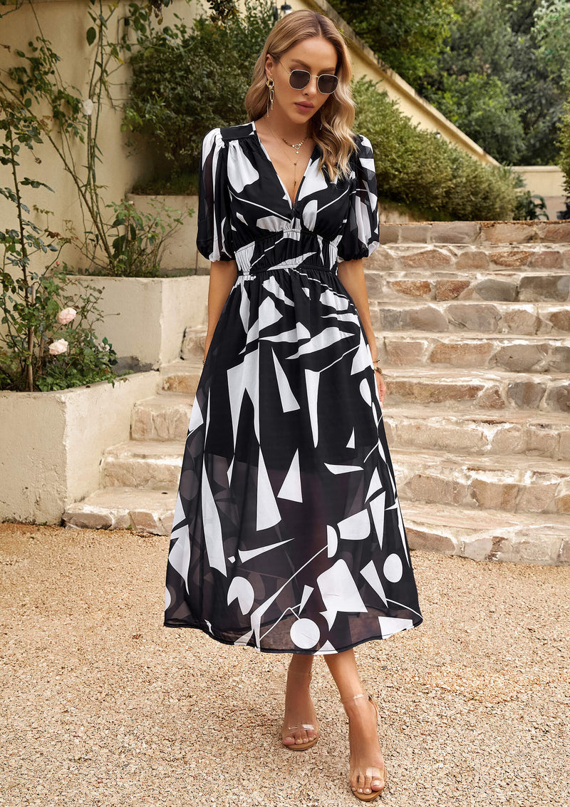 Elegantly Styled Dress for Everyday Wear