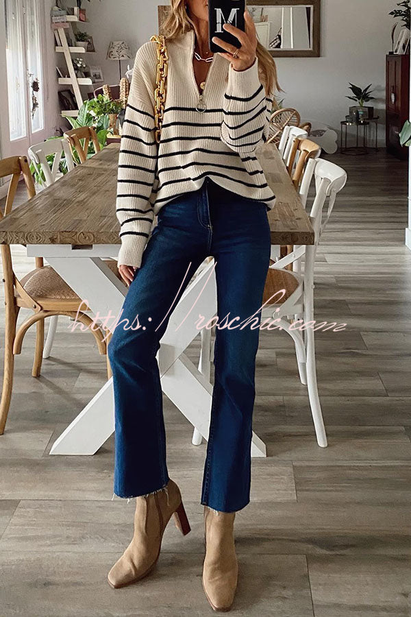 Well Tailored Sweater with a Graceful Silhouette