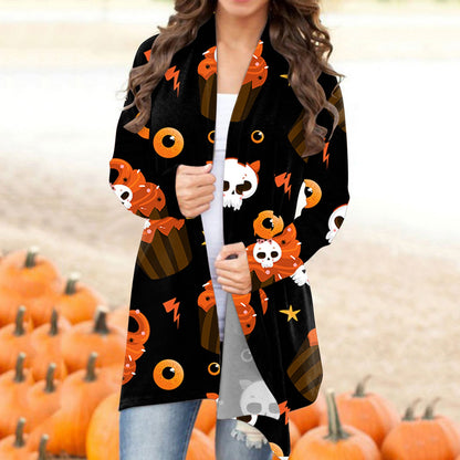 Well Tailored Cardigan with a Graceful Silhouette