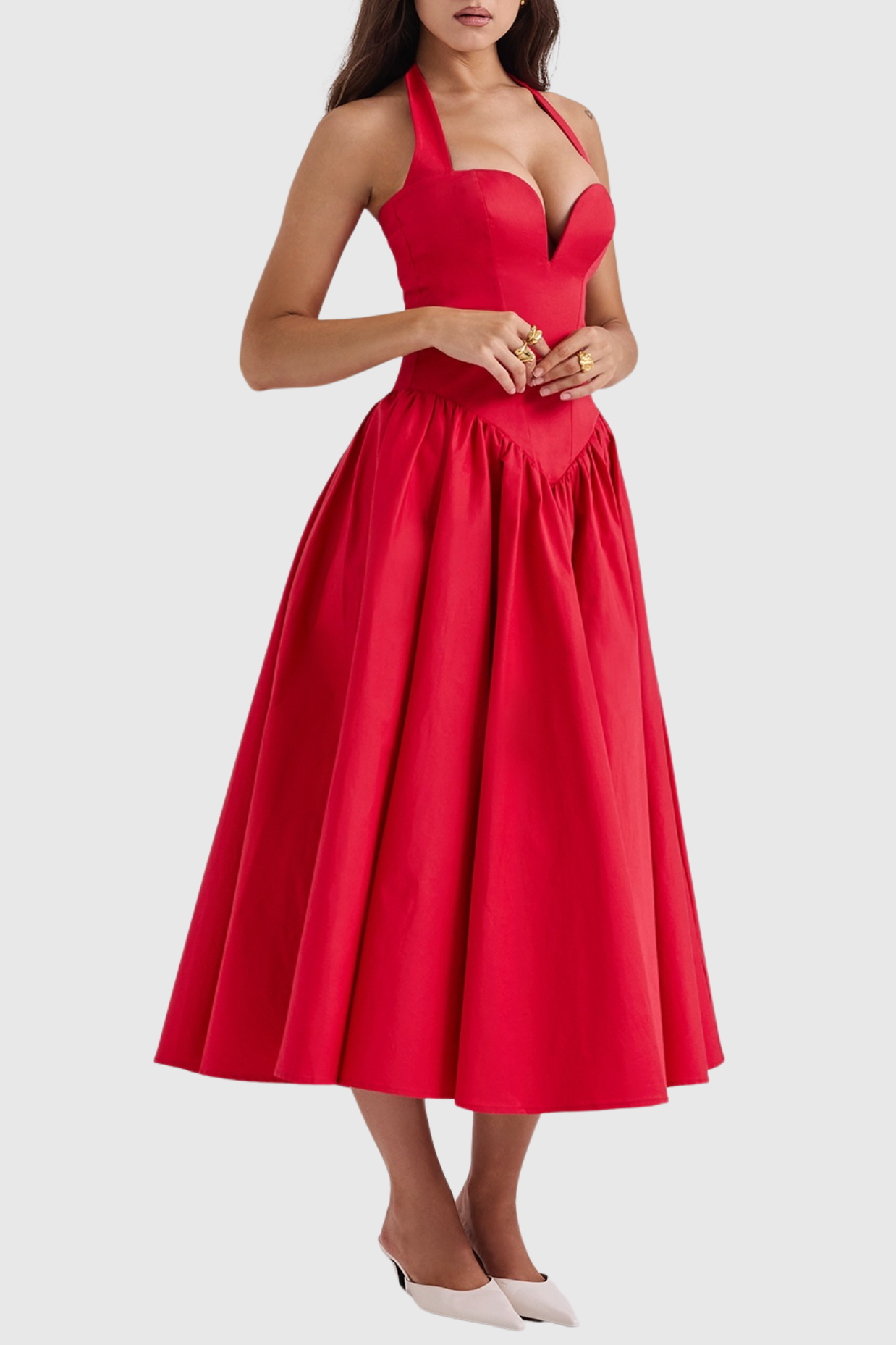 A Vintage Style Dress with Delicate Timeless Details