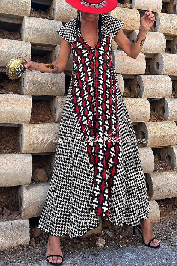Classic Vintage Dress with a Flattering Fit