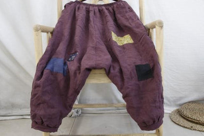 A Vintage Style Pants with Delicate Timeless Details