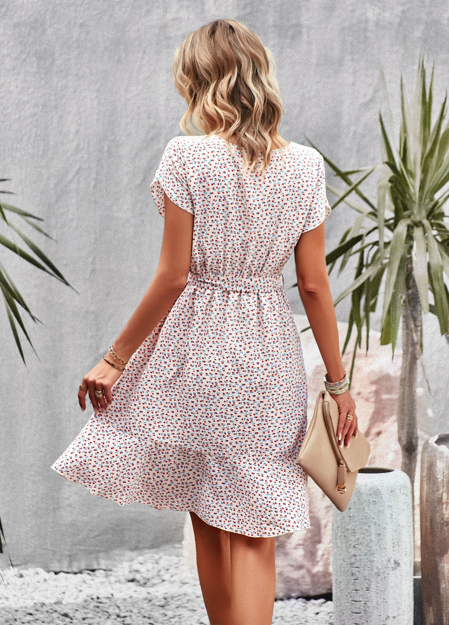 A Vintage Style Dress with Delicate Timeless Details