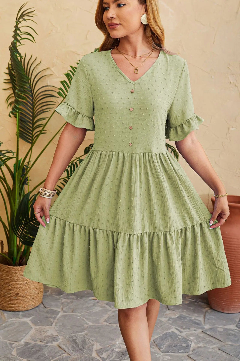 A Vintage Style Dress with Delicate Timeless Details