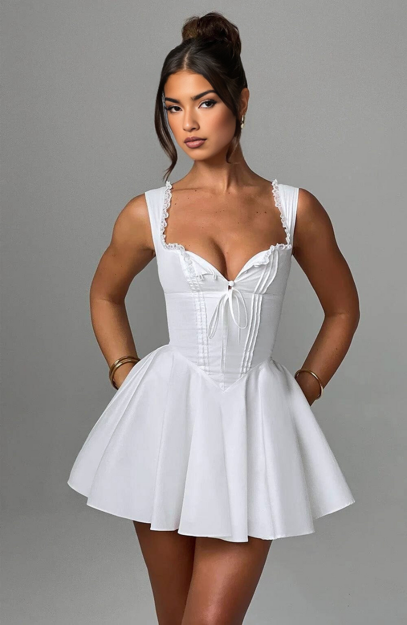A Vintage Style Dress with Delicate Timeless Details