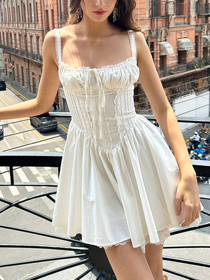 A Vintage Style Dress with Delicate Timeless Details