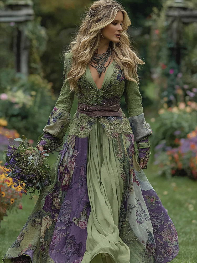 A Vintage Style Dress with Delicate Timeless Details