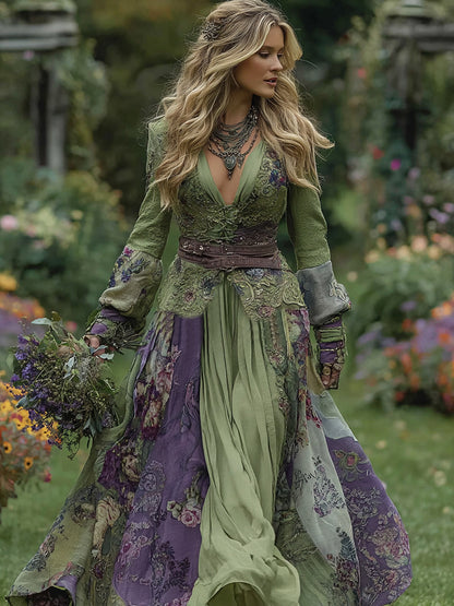 A Vintage Style Dress with Delicate Timeless Details