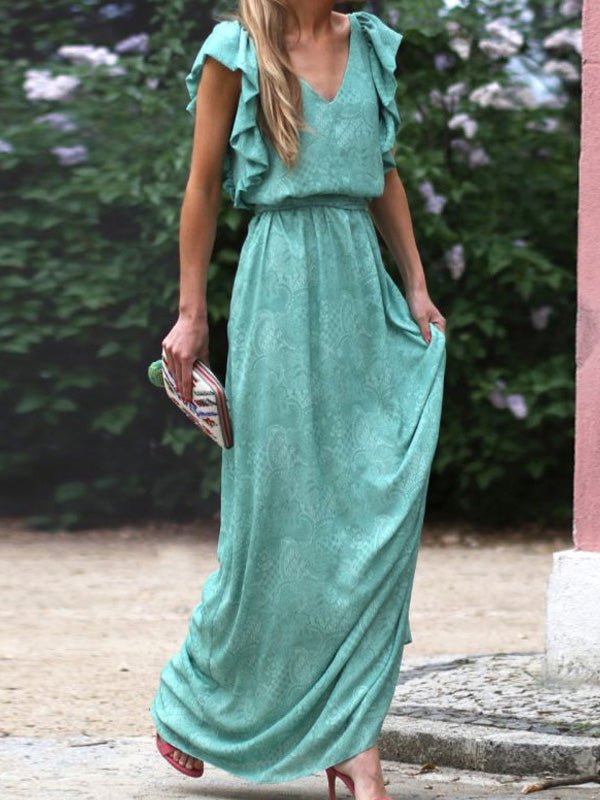 A Vintage Style Dress with Delicate Timeless Details