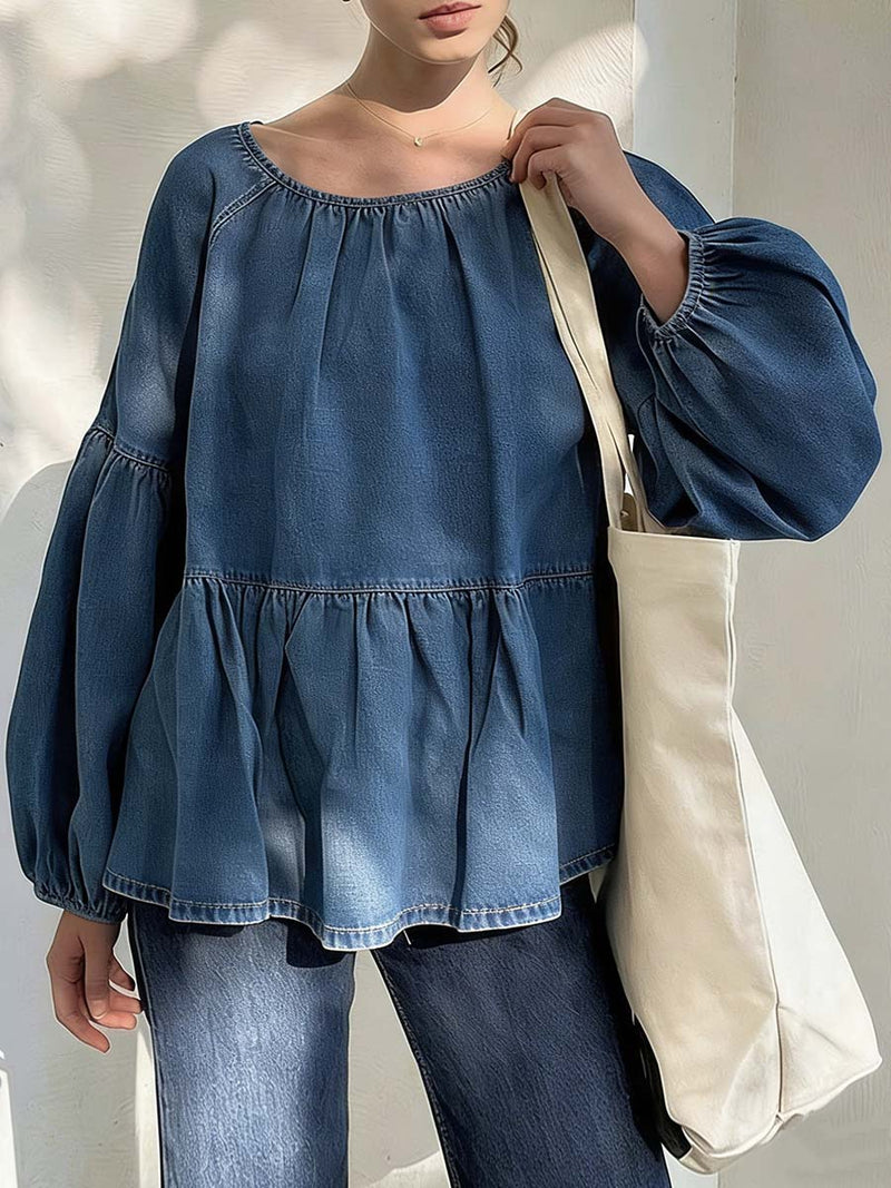 Classic Vintage Top with a Flattering Fit