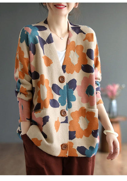 A Vintage Style Cardigan with Delicate Timeless Details