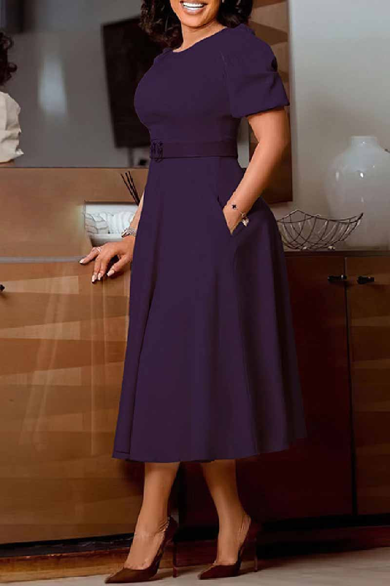Well Tailored Dress with a Graceful Silhouette