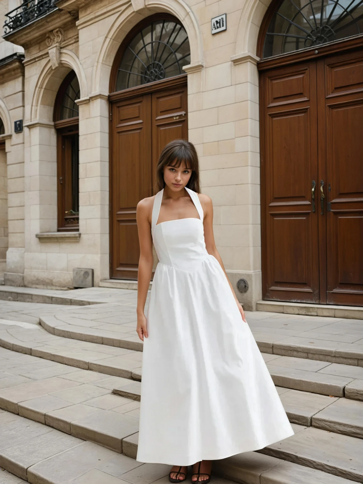Beautifully Finished Dress in a Timeless Design