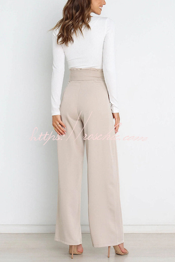 A Vintage Style Pants with Delicate Timeless Details
