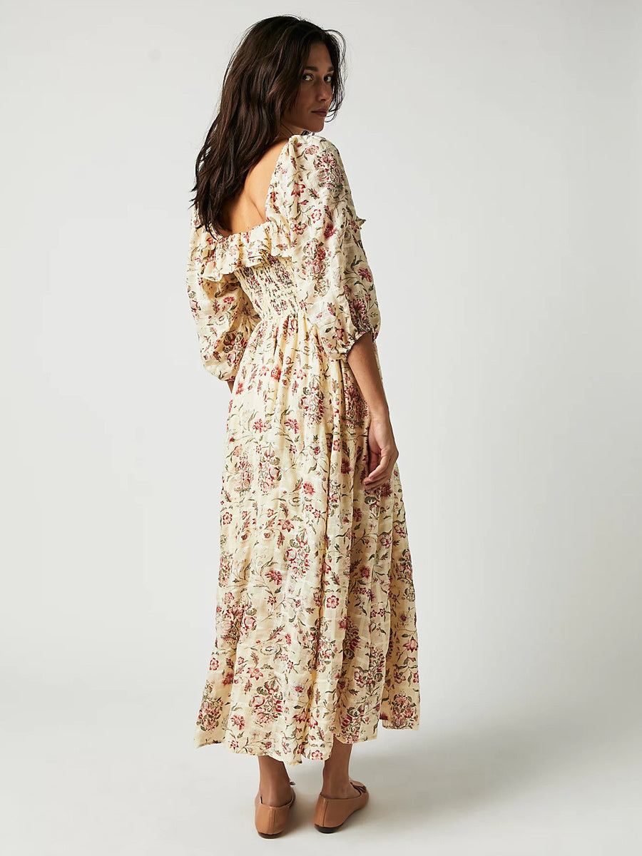A Vintage Style Dress with Delicate Timeless Details
