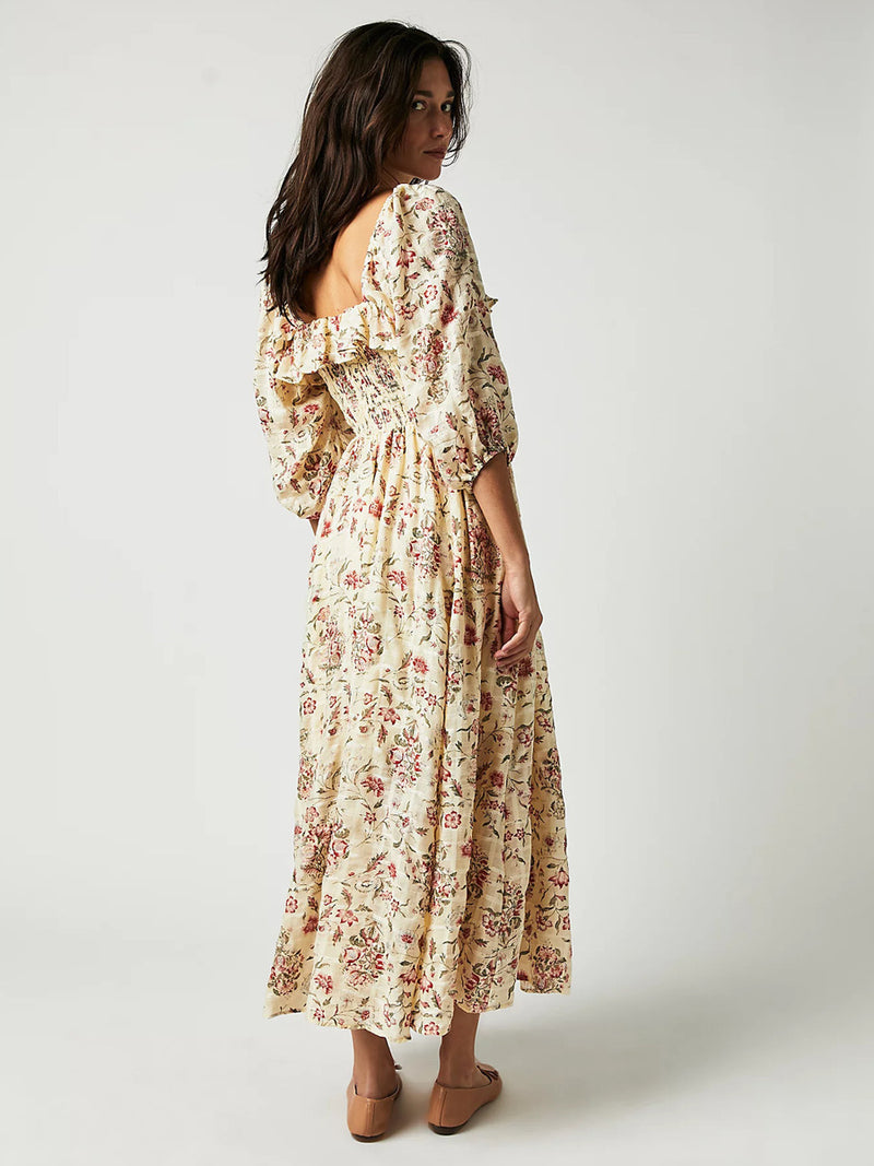 A Vintage Style Dress with Delicate Timeless Details