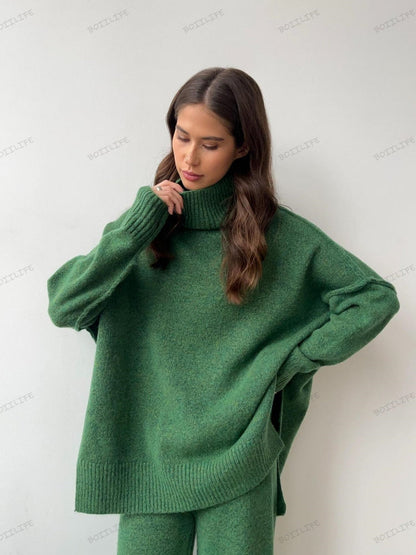 A Vintage Style Sweater with Delicate Timeless Details