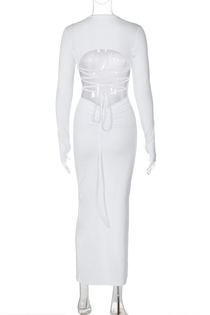 A Vintage Style Dress with Delicate Timeless Details
