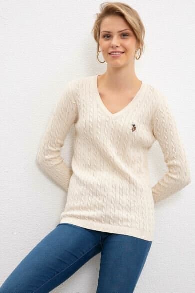 A Vintage Style Sweater with Delicate Timeless Details