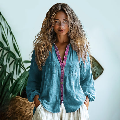 Vintage Inspired Shirt with a Contemporary Edge