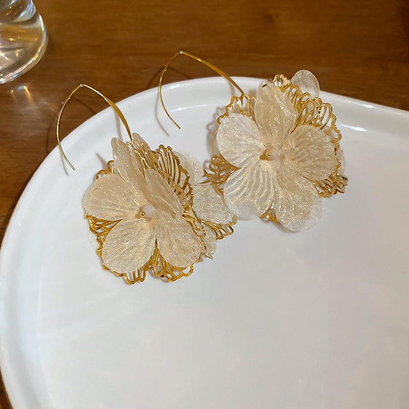 Beautiful Silver Earring with Unique Style