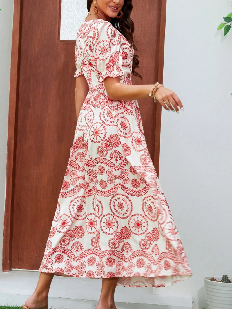 A Vintage Style Dress with Delicate Timeless Details